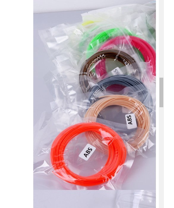 Special abs consumables para 3d printing pen - 50m 5color PLA