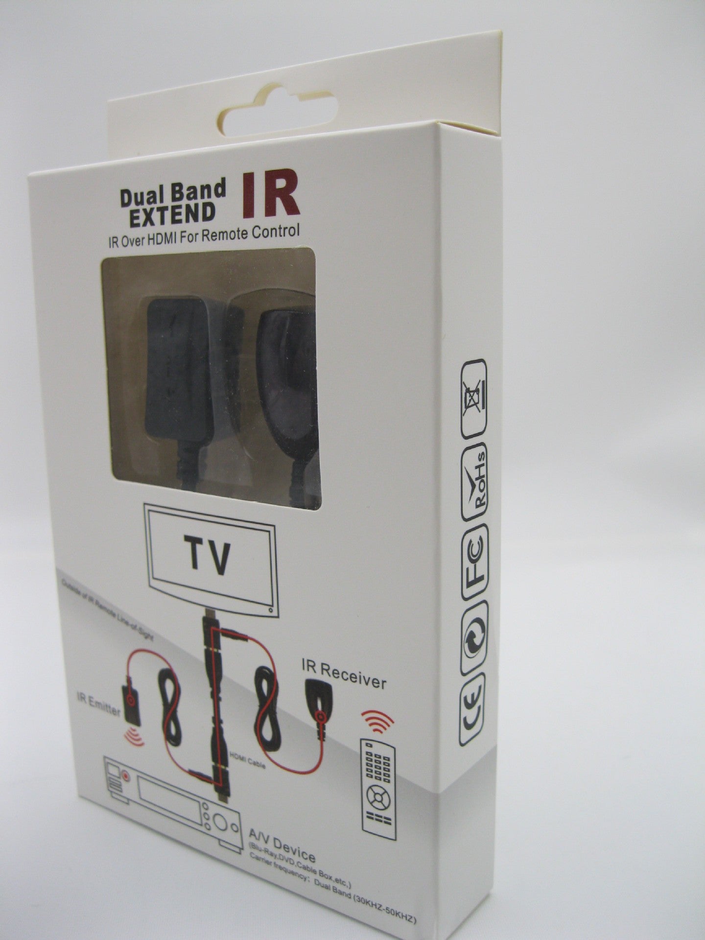 Extensor infrarrojo hdmi 30-60khz con control remoto doble | Proyecto369