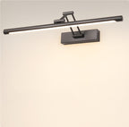 Lámpara LED frontal para espejo de baño, moderna lámpara de pared para tocador | Proyect369