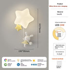 Lámpara de noche con diseño de estrella para habitación infantil | Proyect369