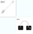 Restrictor de bloqueo de cable de ventana con cerradura de cadena de seguridad para ventanas | Proyecto369