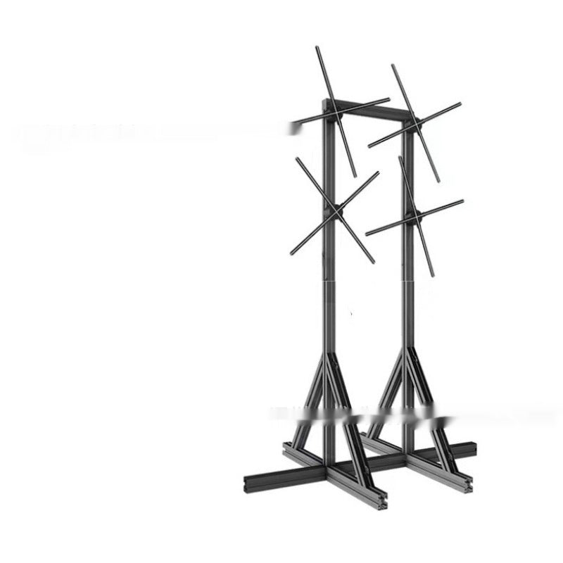 3D holográfico ventilador publicitario máquina 60CM Splicing 22 Joint pantalla Floor stand - 2x 2 Sets Splicing