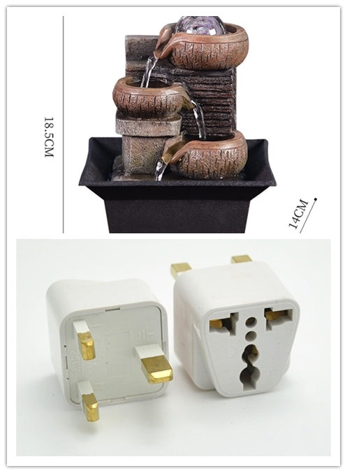 Fuente de sobremesa europea con agua corriente | Proyecto369