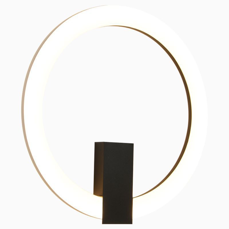 Lámpara de pared circular para pasillo, mesita de noche, dormitorio | Proyect369