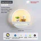 LED Bedside Bedroom Modern Minimalist Creative Wall Light | Proyect369