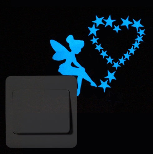 Pegatina luminosa azul para interruptor | Proyect369