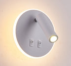 Lámpara de pared LED minimalista moderna para mesita de noche | Proyecto 369