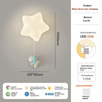 Lámpara de noche con diseño de estrella para habitación infantil | Proyect369