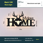 Led English Letter Wall Lamp Background Wall Creative | Proyect369