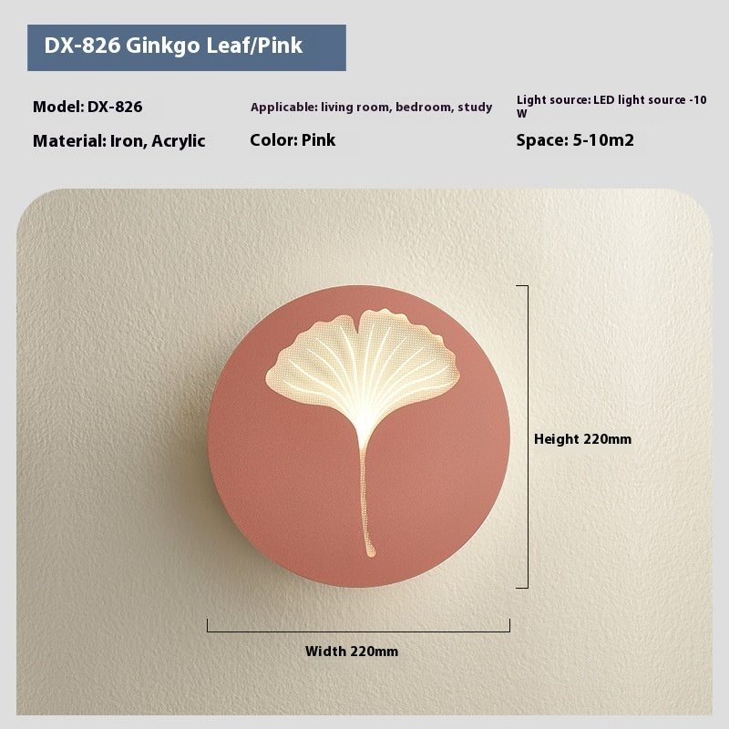 Lámpara de pared para pasillo, balcón, mesita de noche, estilo crema | Proyect369