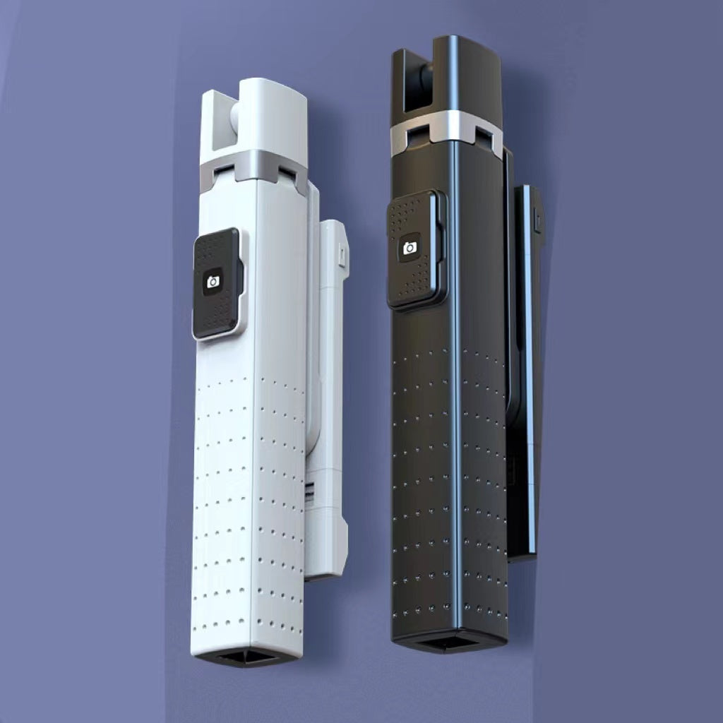 Tetrapod celular teléfono double fill light stand bluetooth selfie stick - P04