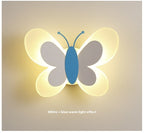 Lámpara de mariposa con dibujos animados creativos para dormitorio infantil | Proyect369