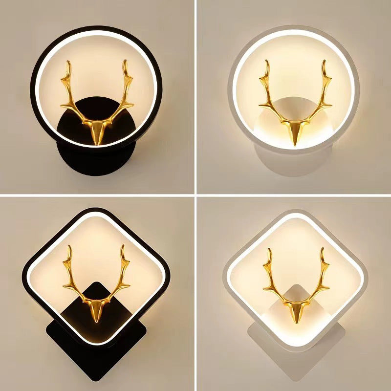 LED Bedside Bedroom Modern Minimalist Creative Wall Light | Proyect369