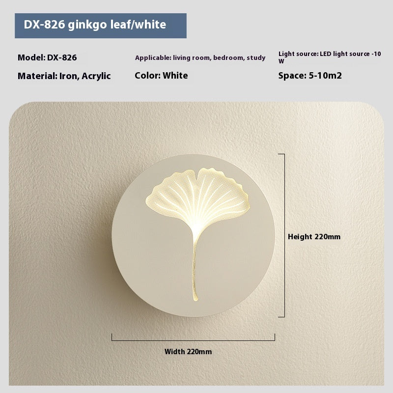 Lámpara de pared para pasillo, balcón, mesita de noche, estilo crema | Proyect369