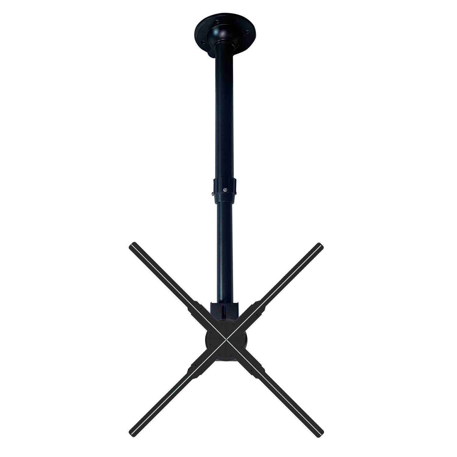 stand desk para Máquina Publicitaria hoolografica– Metal, Color Negro - Advisement Player Bracket