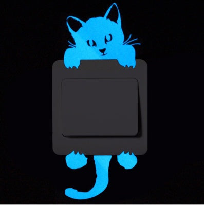 Pegatina luminosa azul para interruptor | Proyect369