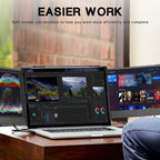 portable celular teléfono lap pantalla pantalla - Black