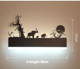 Led acrylic wall lamp | Proyect369