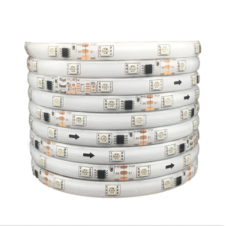 Barra de luz LED inteligente 5050 flexible con Bluetooth RGB | Proyect369