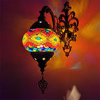 Pasillo Corredor Balcón Restaurante con Lámpara de Pared de Hierro | Proyecto369