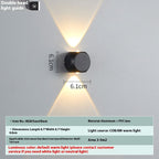 Simple Up And Down Illuminated Decorative Spherical Wall | Proyect369