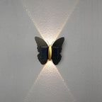 Outdoor Solar Wall Lamp Butterfly Wall Washer Simple Modern | Proyect369