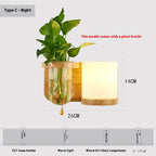 Simple Wooden Wall Lamp Bedroom Bedside Lamp | Proyect369