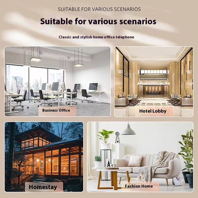 Teléfono DECT digital inalámbrico para oficina y hogar | Proyect369