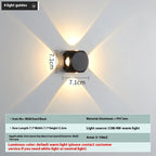 Simple Up And Down Illuminated Decorative Spherical Wall | Proyect369