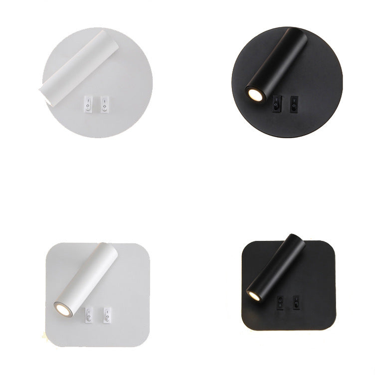 Lámpara de pared LED minimalista moderna para mesita de noche | Proyecto 369