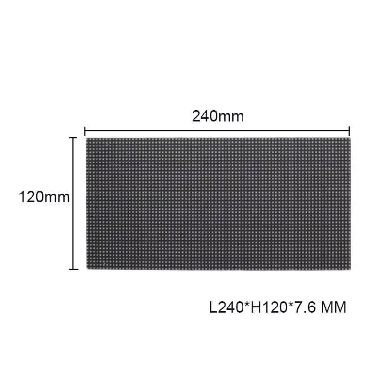 Módulo de Panel Flexible P3 RGB 240x120mm