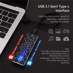 Celular ssd ultra-thin model - Black 500GB