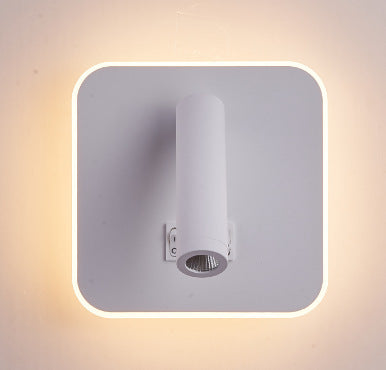 Lámpara de pared LED minimalista moderna para mesita de noche | Proyecto 369