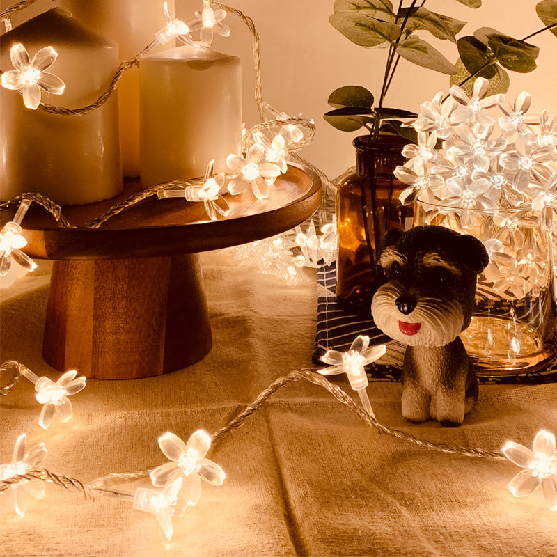 Sakura Small Colored Lights Flashing Light String Light | Proyect369