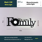 Led English Letter Wall Lamp Background Wall Creative | Proyect369