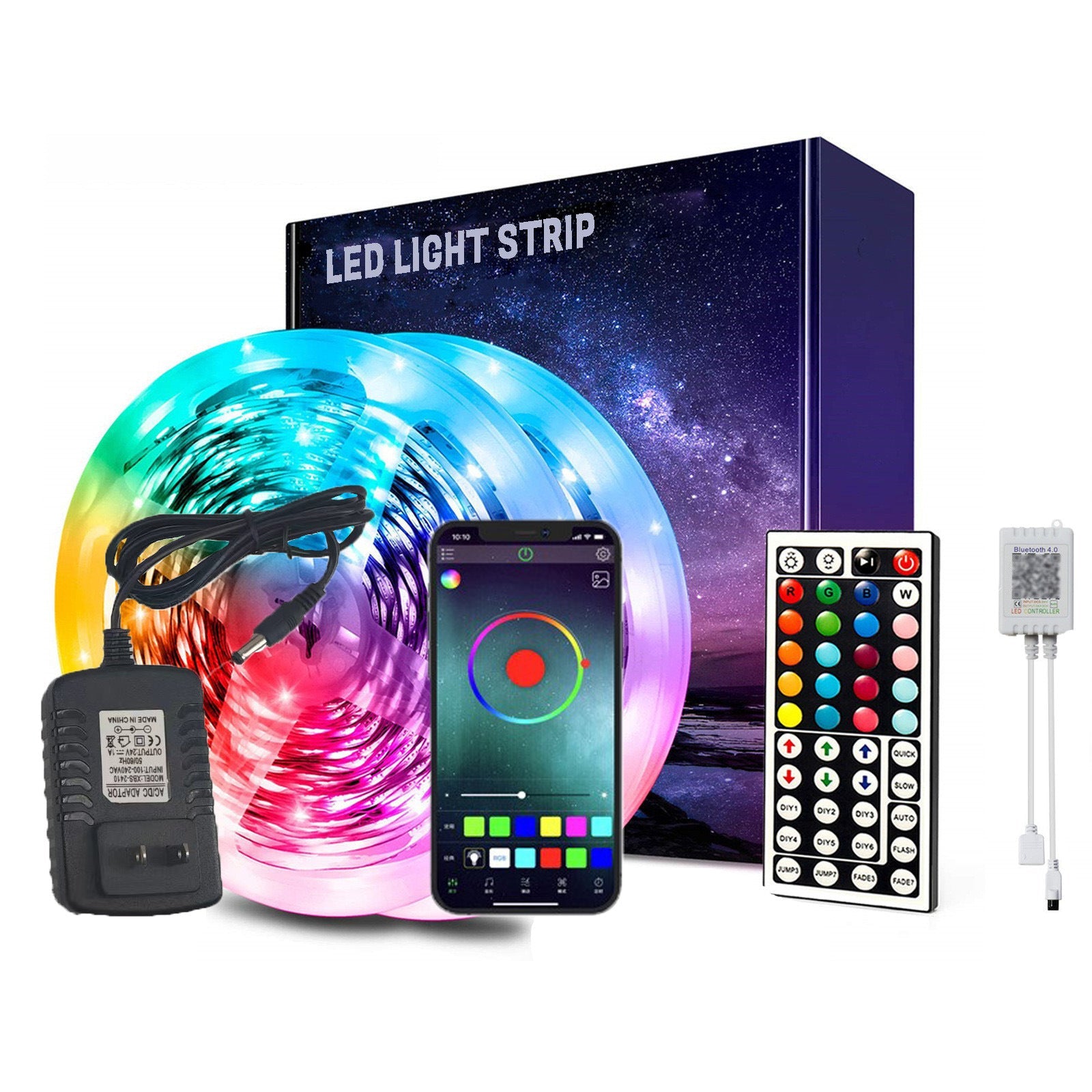 12 V WIFI Bluetooth 5050 Bajo Voltaje 2835 Ambiente Interior | Proyecto369