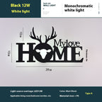 Led English Letter Wall Lamp Background Wall Creative | Proyect369