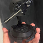 3D holográfico ventilador desk stand set - Silver set