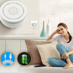 WiFi alarm household wireless smart sound y light alarm - No temperature and humidity USB