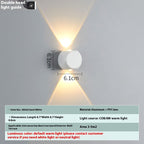 Simple Up And Down Illuminated Decorative Spherical Wall | Proyect369