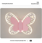 Lámpara de mariposa con dibujos animados creativos para dormitorio infantil | Proyect369