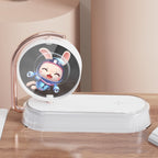 Ojo desnudo 3d holográfico publicitario máquina móvil Phone wireless charging - K01 White