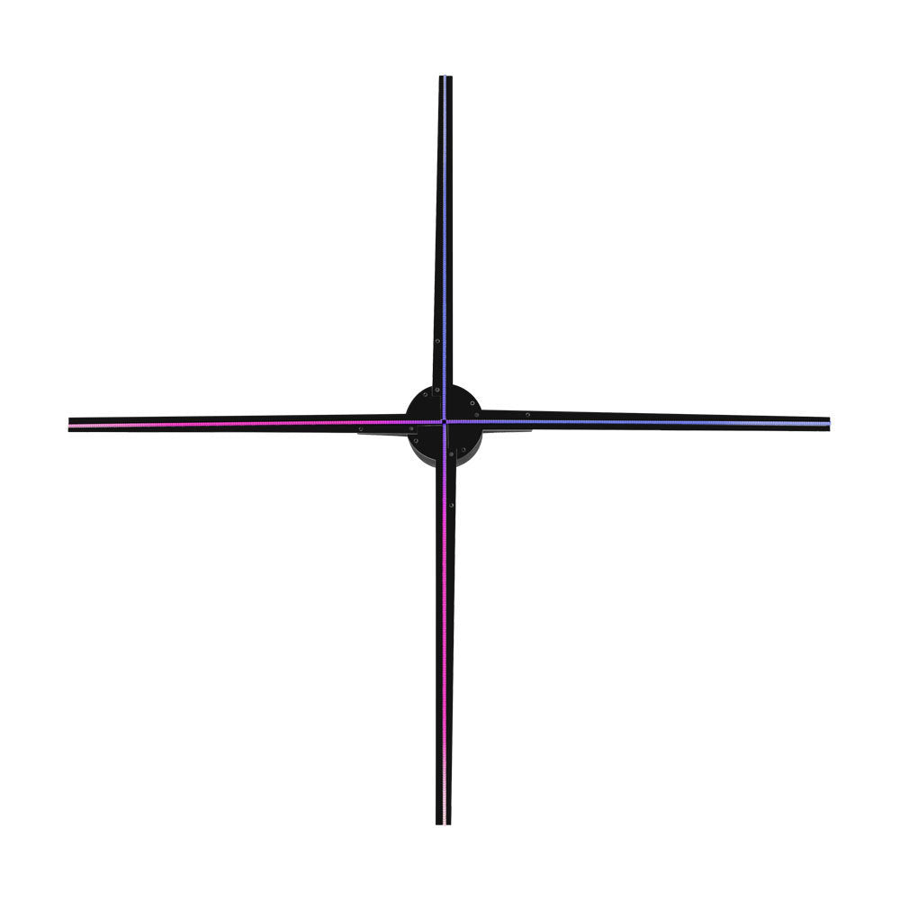 Ventilador de proyección holográfica 3D ojo desnudo - 65cm 1152lamp beads US