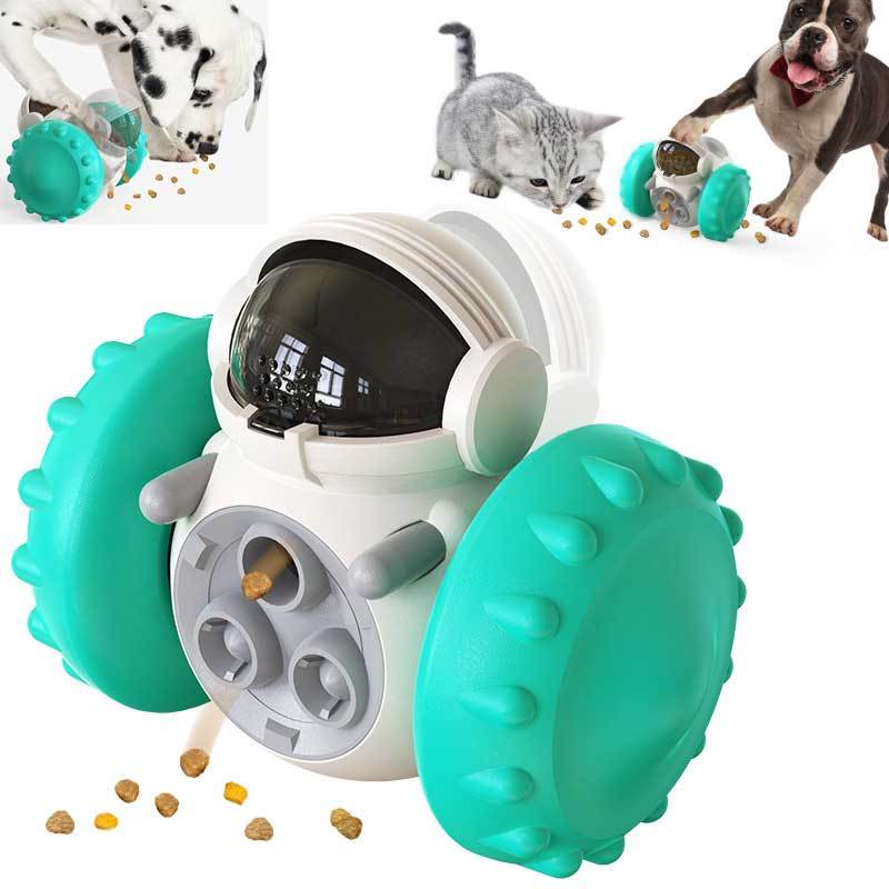 Juguetes para perros y gatos, coche de equilibrio interactivo de comida lenta | Proyect369