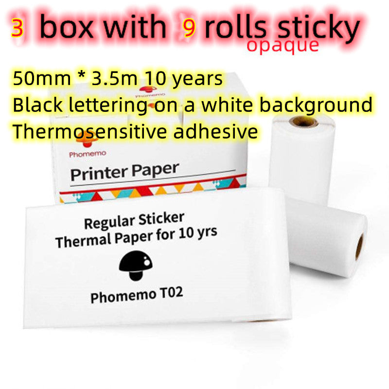 '- Printer paper 3pcs USB