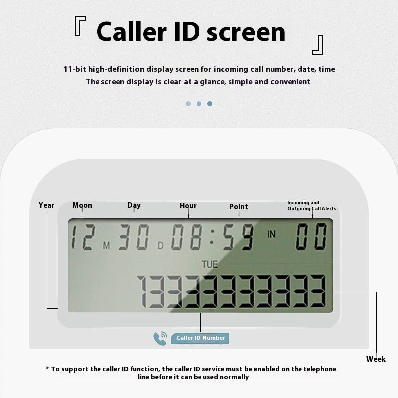 Teléfono DECT digital inalámbrico para oficina y hogar | Proyect369
