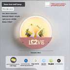 LED Bedside Bedroom Modern Minimalist Creative Wall Light | Proyect369